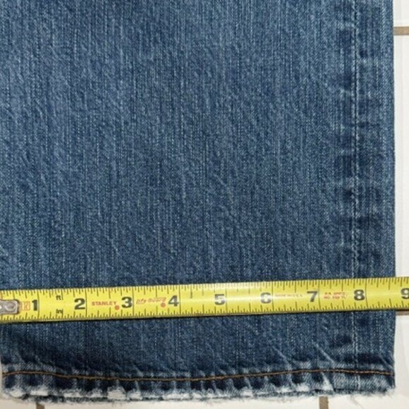 AG Adriano Goldschmied Jeans - Distressed Ex-Boyfriend Crop 31R - Picture 6 of 8